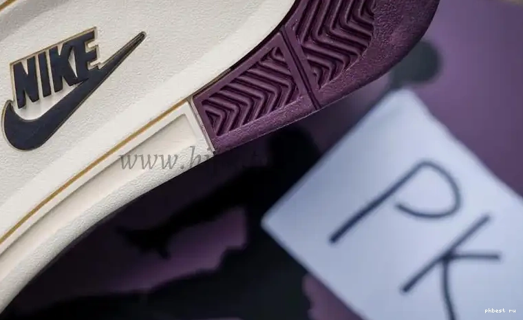 Ore MATERIALS TO 4 GOD Jordan Retro SHIP RETAIL Violet A Ma Maniére READY PK 0509